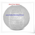 Wedding Reception Decorations White Round Eyelet Paper Lantern